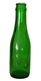 Shorties™ Glass Smoking Bottle - Green