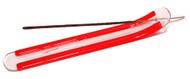 Red Glass Incense Boat Burner