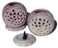 Soap Stone Incense Cone or Tealight Burner