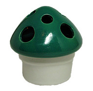 Ceramic Mushroom Incense Burner - Green