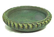 Green Ceramic Incense Cone Burner