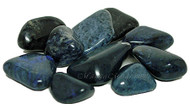 Dumortierite, tumbled