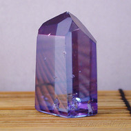 Tanzan (Indigo) Aura Quartz Crystal Points