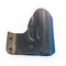Pocket holster for a Ruger LCP380 with 5" hook and in black carbon.
