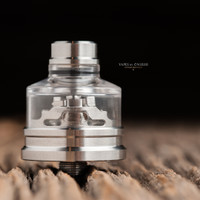 Bell Vape by Chris Mun - "Bell Cap Slam for Entheon by Psyclone Mods", Polished. Drip tip, atomizer, and beauty ring are not included in sale, and shown for demonstration purposes only.