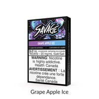 STLTH Savage - "Grape Apple Ice 2% (3 Pack)"