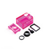 Atmizoo - SnailTank Boro Tank Replacement, Fuchsia with included extra black gaskets