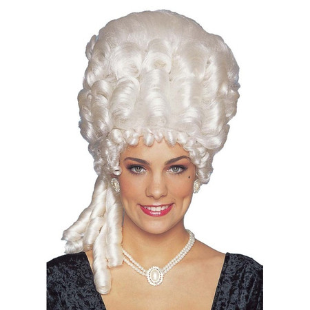 marie antoinette wig black