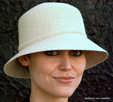 Crushable women's summer belle hat
