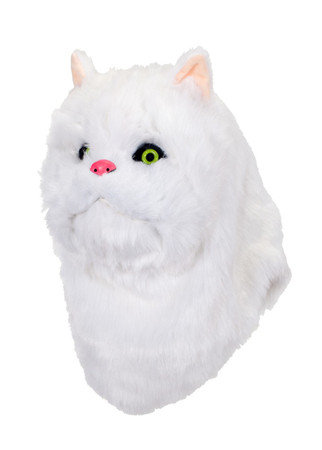 Elope Mouth Mover Mask - White Cat