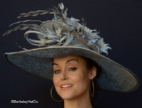 Day at the Races Hat in Grey
