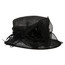 Black Garden Party Derby Hat.