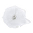 Ruffles and Pearls Year Round Church Hat in white