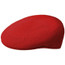 Kangol Tropic Ventair 504 Flat Cap - Scarlet Red