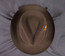 Top view of c crown fedora shape, Stetson Downs in Cordova