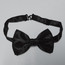 Black bow tie