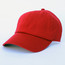 Red Cotton Baseball Cap