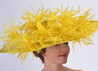 California Derby Hat, Yellow