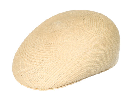 Panama Straw Ascot Cap