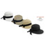White, black-mix, tan and black asymmetrical sun bonnet
