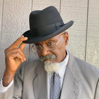 Black Fur Felt Homburg Hat
