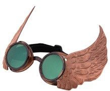 Winged Goggles Gold