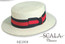 Straw Boater Hat, Skimmer