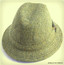 Irish Walking Hat, Green Herringbone (IR66)