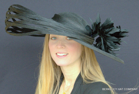 Saturnalia Derby Hat, Black