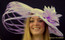 Lavender Saturnalia Ringed Derby Hat