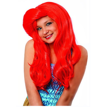 Mermaid Wig in Red