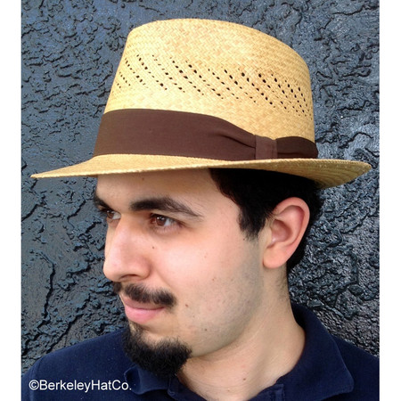 vented panama hat