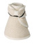 Packable Visor Hat white tweed