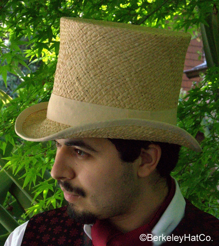 Straw Top Hat, Raffia