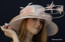 Blush Pink Show Stopper Layered Sinamay Derby Hat