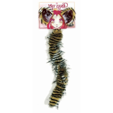Striped Cat Ears and Tail Set