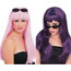 Glamour Wig in pink and purple