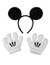 Disney Mickey Mouse Ears and Gloves