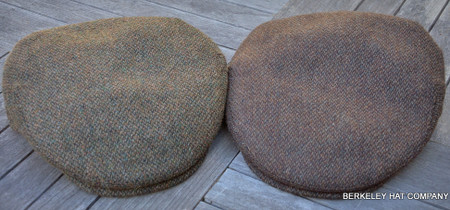Irish Barleycorn Wool Tweed Flat Cap