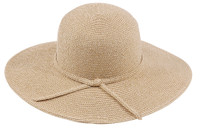 Crushable Wide Brim Straw Summer Hat
