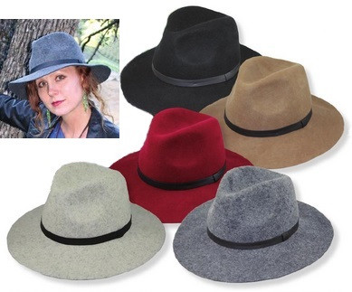 red fedora hat womens