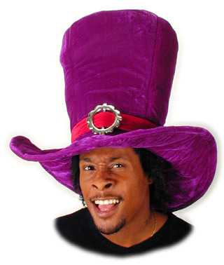 cheap mad hatter top hats