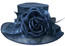 Navy Blue Easy Travelling Kentucky Derby Hat.
