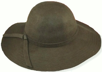 wide brim felt hat womens