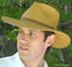 Wide Brim Panama Hat - The Aussie in Putty (tan)