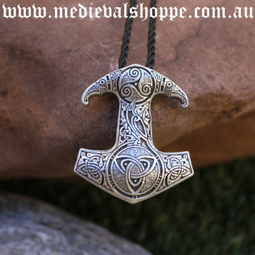 Celtic Mjöllnir - Viking Thor Pendant 