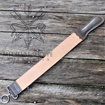 Genuine Leather Sharpening and Honing Strop 19.75 inches