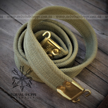 British Lee Enfield 1913 Rifle Sling (Reproduction) GREEN