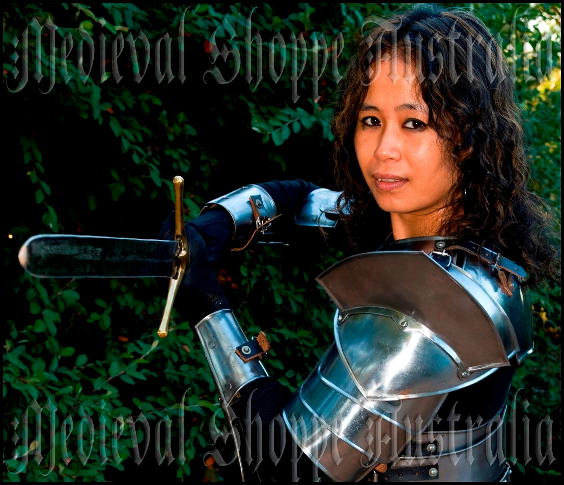 Female Pauldron - Women's Medieval Shoulder Armour