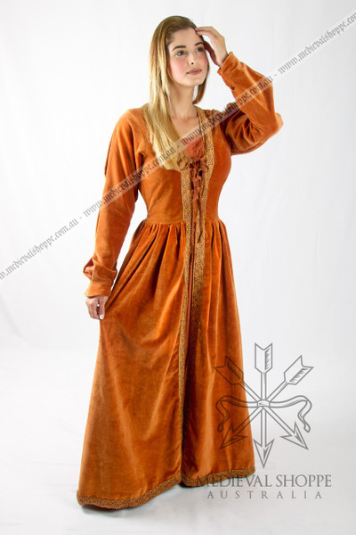 Terracota Medieval Dress 2124